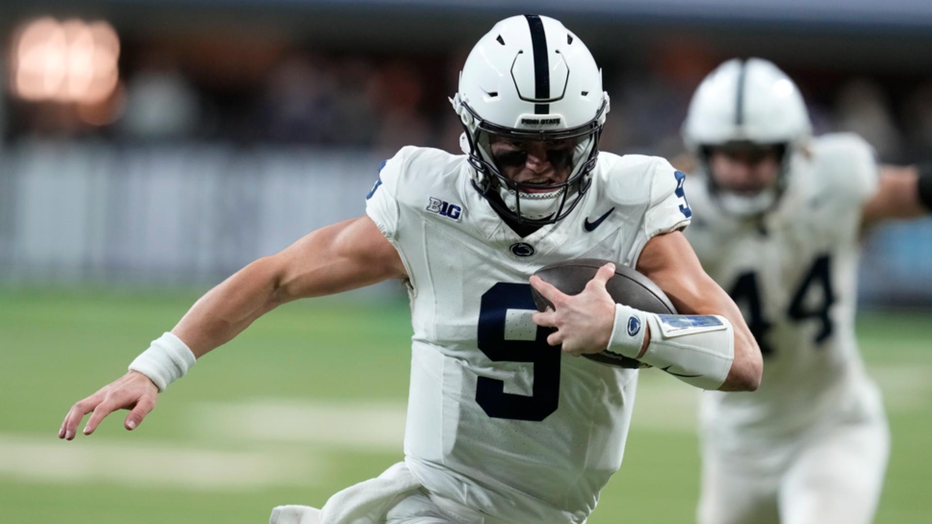 No. 12 Southern Methodist will face No. 5 Penn State in the opening round of the College Football Playoff after edging Alabama in the final rankings.