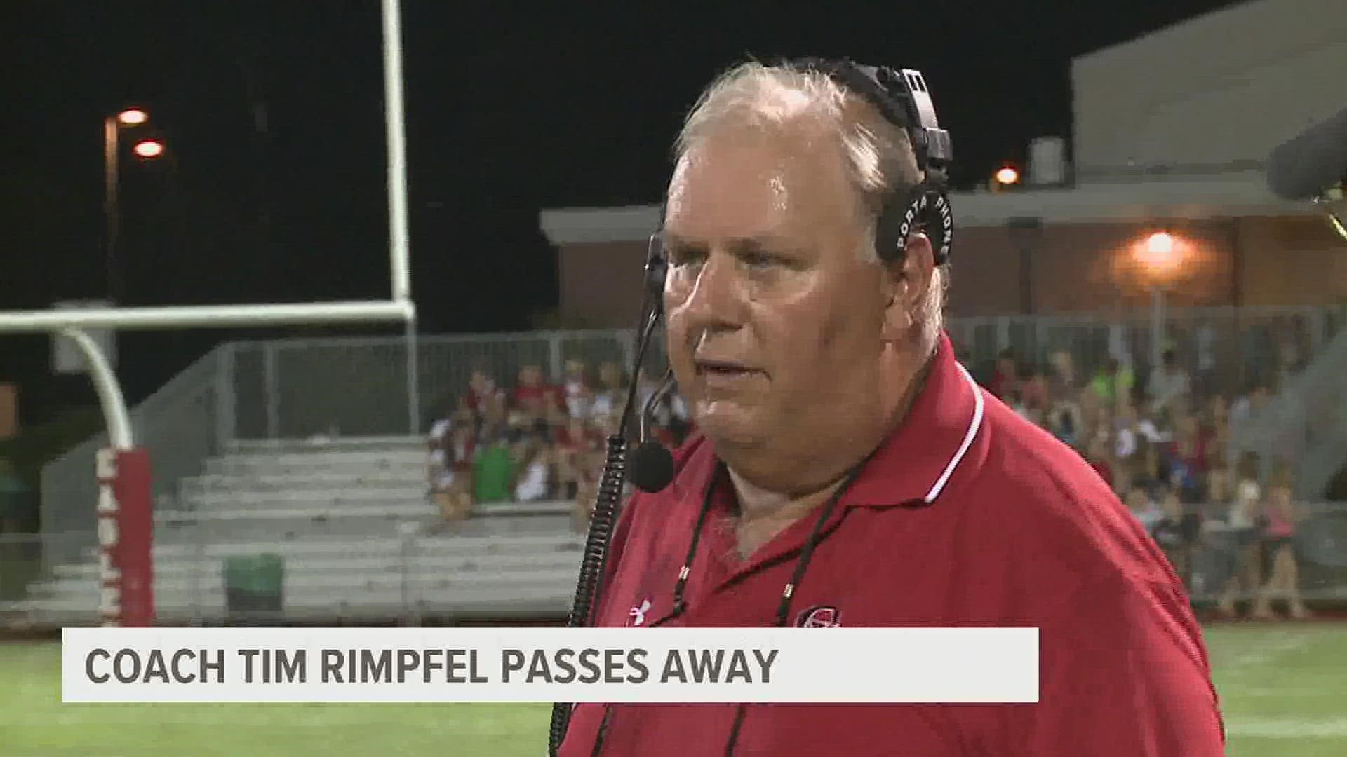 Tim Rimpfel, legendary high school football coach passes 