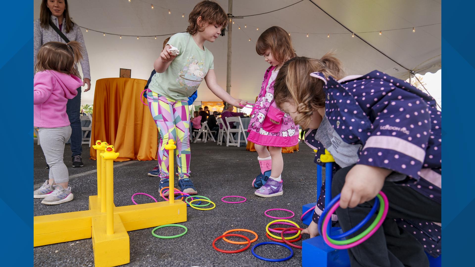 The 36th Annual Rubber Duckie Race & Festival raises money for the Kids’ Care Fund, which helps treat children regardless of their family's ability to pay.