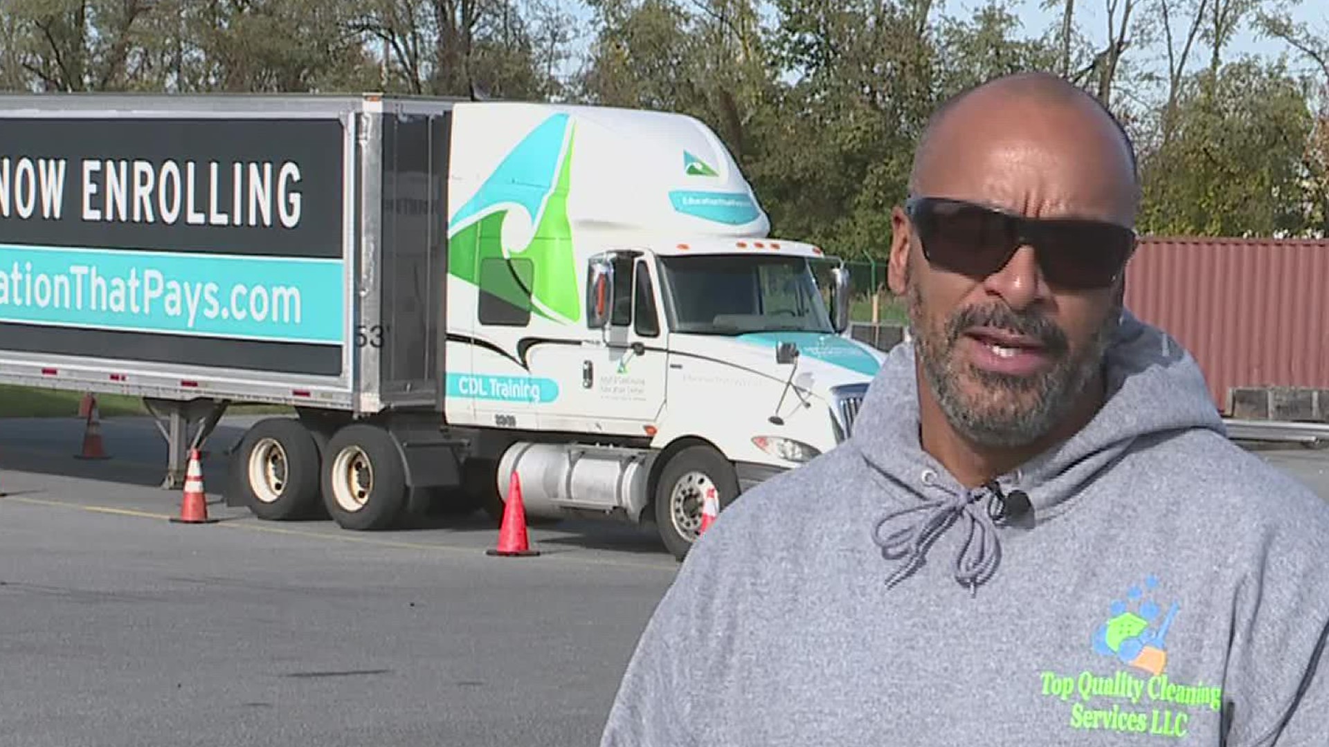 The Federal Motors Care and Safety Administration put together the grant to help veterans get their CDL license for free, among a nationwide shortage.