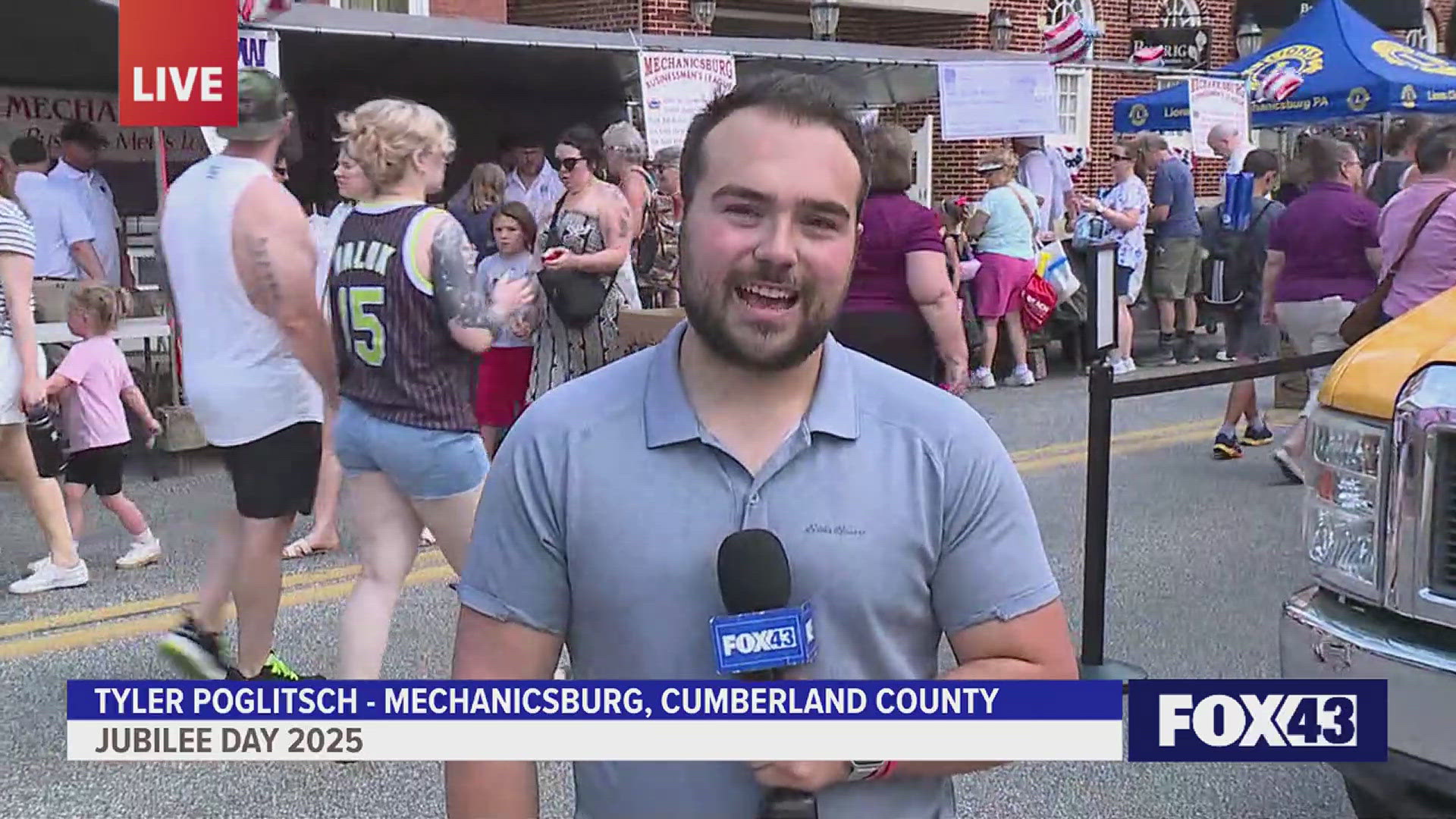 FOX43's Tyler Poglitsch was live at the largest one-day street fair on the East Coast