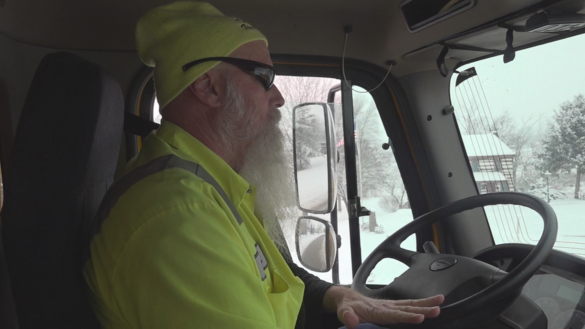 Municipal Road Crews Spend Hours Plowing Snow Off Central Pa. Roads ...