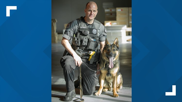 K9 Zoltan retires after 8 years with Lancaster City Bureau of Police due to  cancer | fox43.com