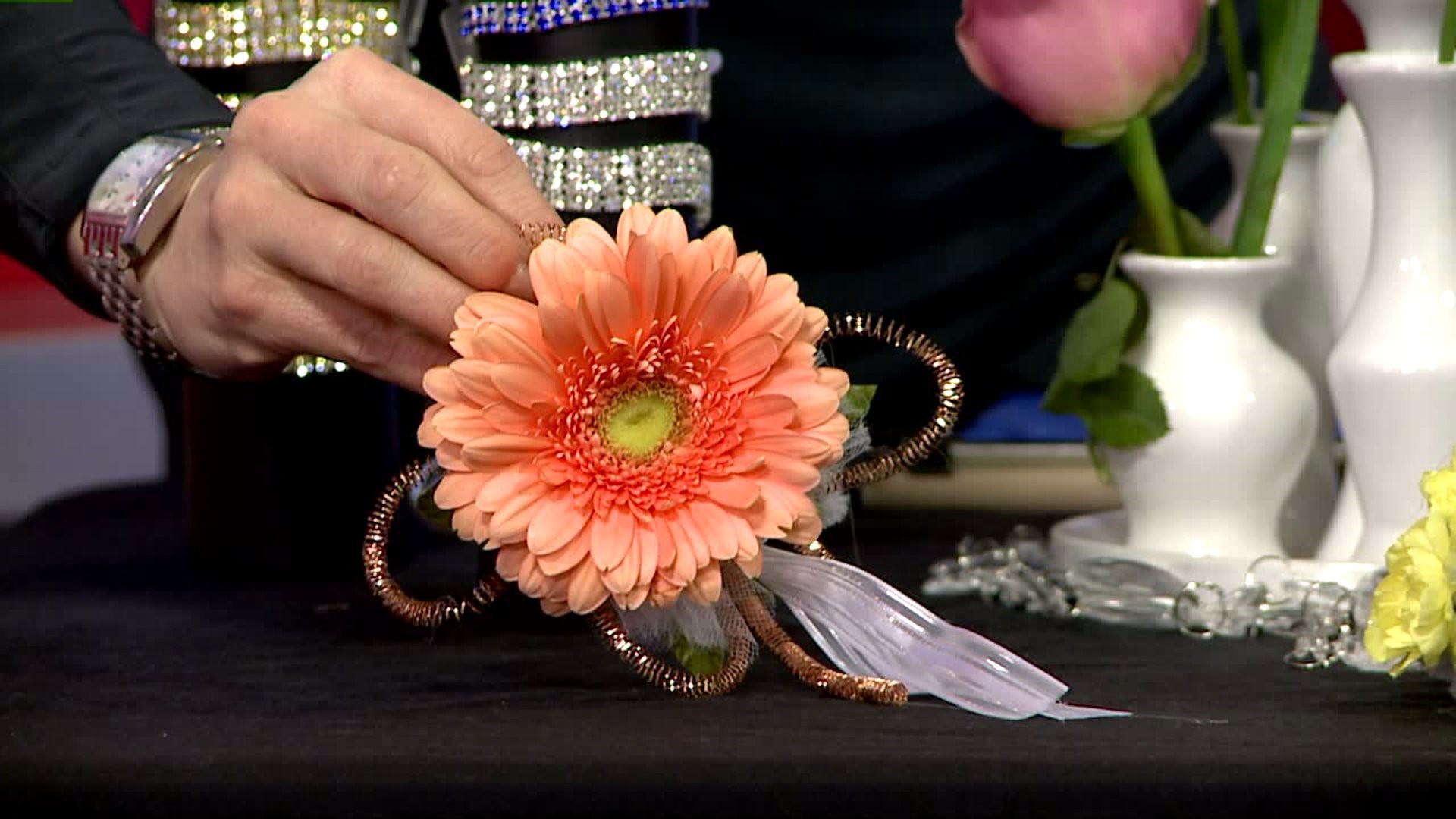 Royer`s builds corsages, boutonnieres for prom season