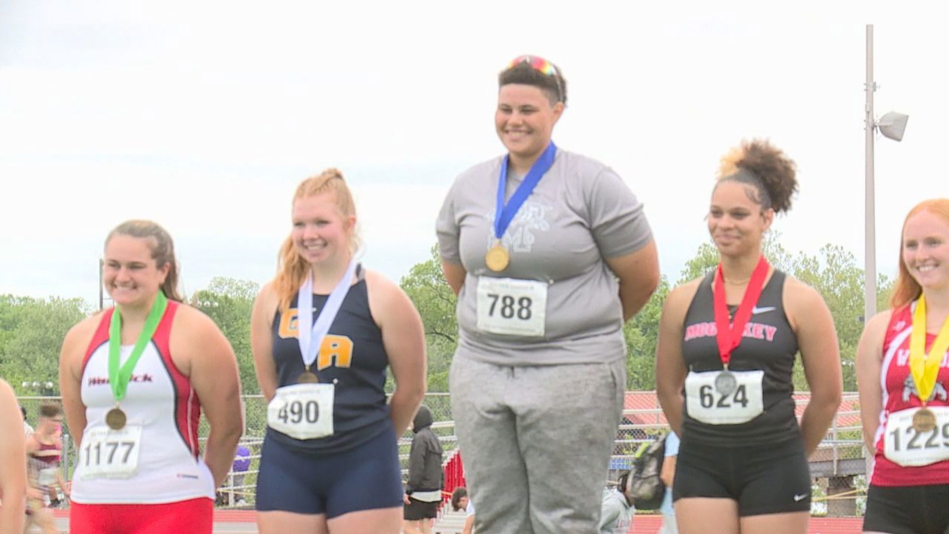 9 out of 14 gold medalists at PIAA District III Championship field events were from central Pennsylvania schools.