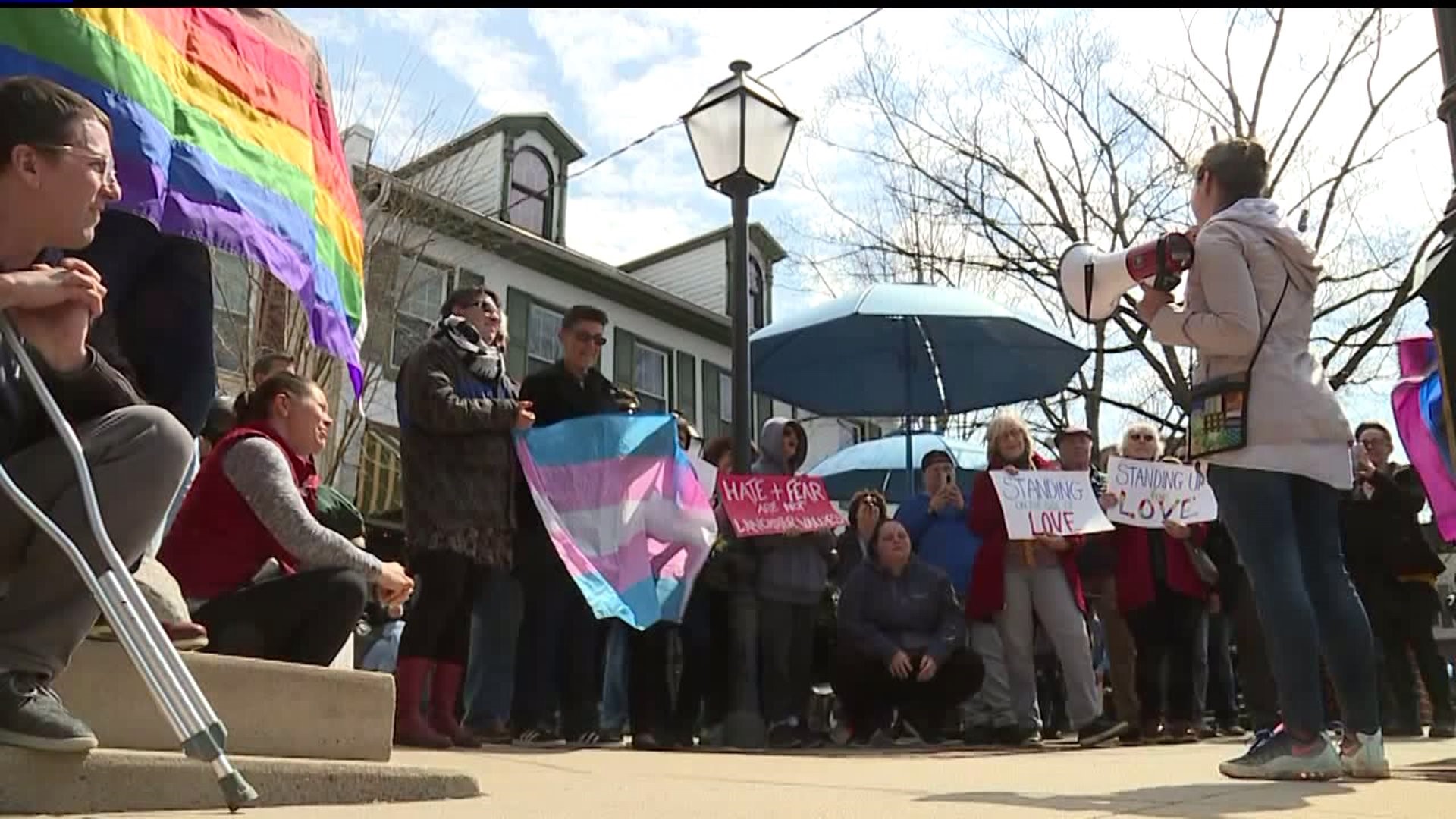 Star Barn Protestors Rally for LGBTQ Rights