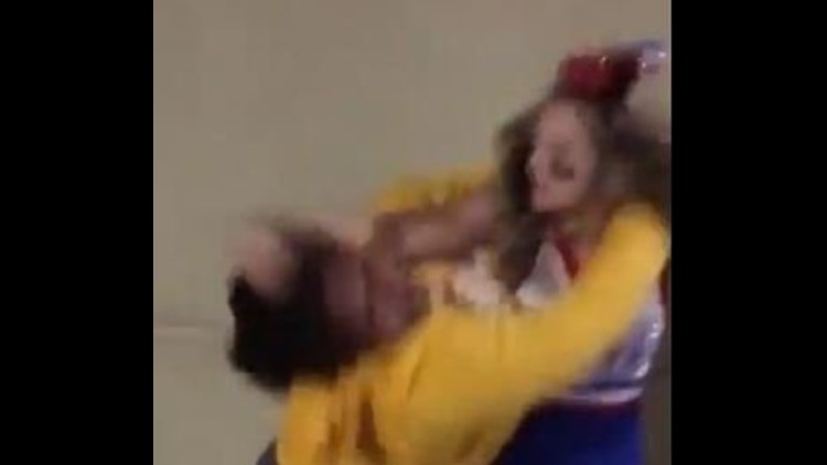Viral Video: Cheerleader throws down with girl who challenges her to fight | fox43.com