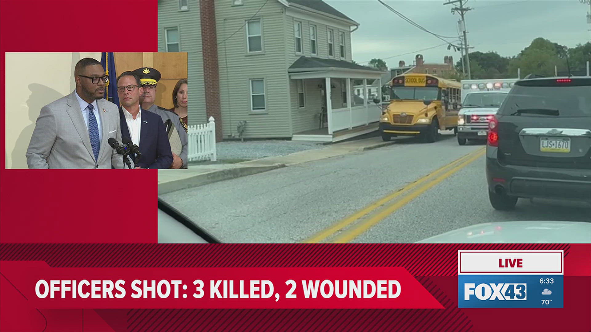 BREAKING NEWS UPDATE: 5 Officers Shot, 3 Killed in York County Police ...