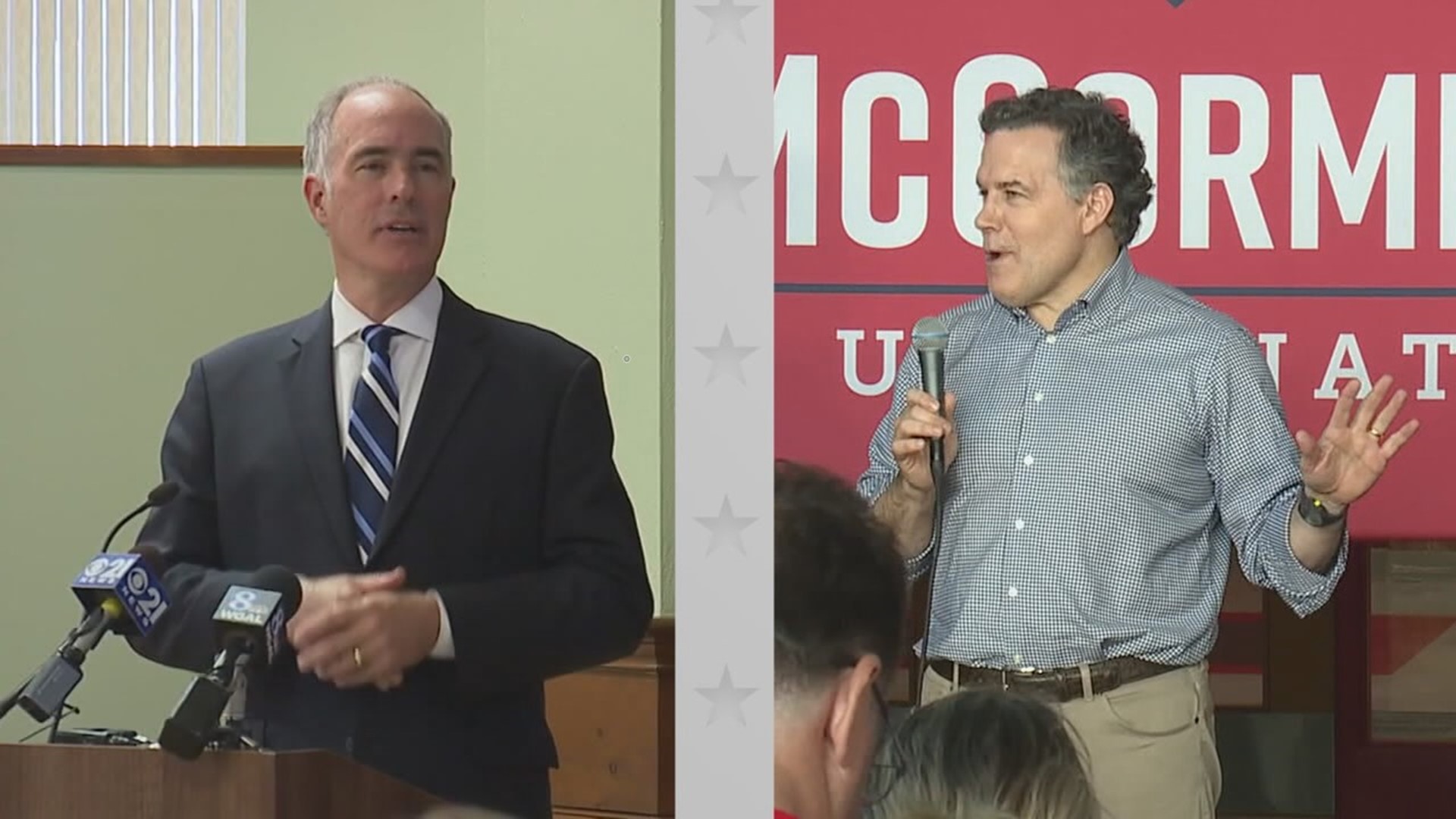 The race for one of Pennsylvania's two seats in the U.S. Senate is shaping up, with two candidates pushing to the forefront.