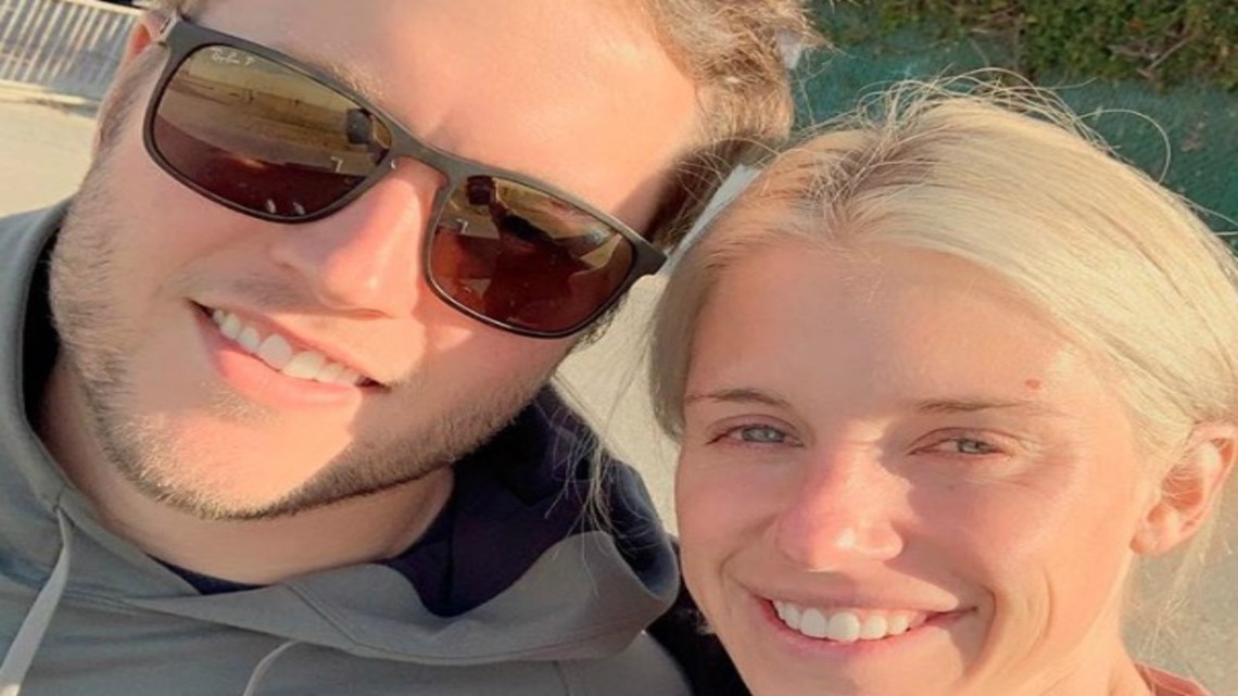 Wife of Lions QB Matthew Stafford has brain tumor, needs surgery