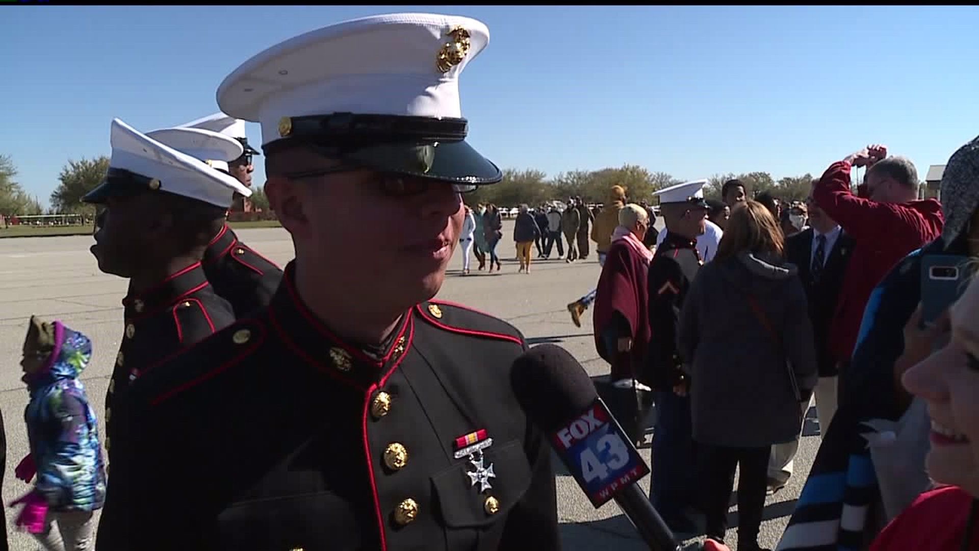 Recruits become Marines at Parris Island