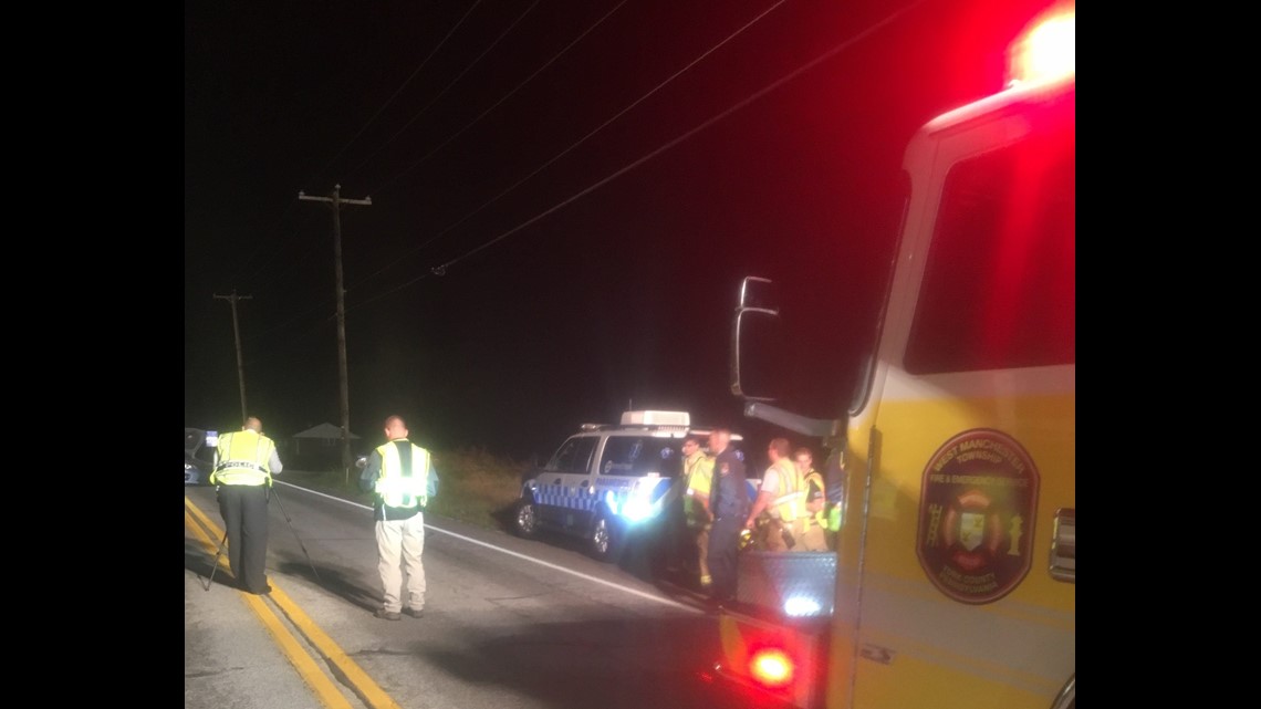 York woman dies after three-vehicle crash in York County | fox43.com