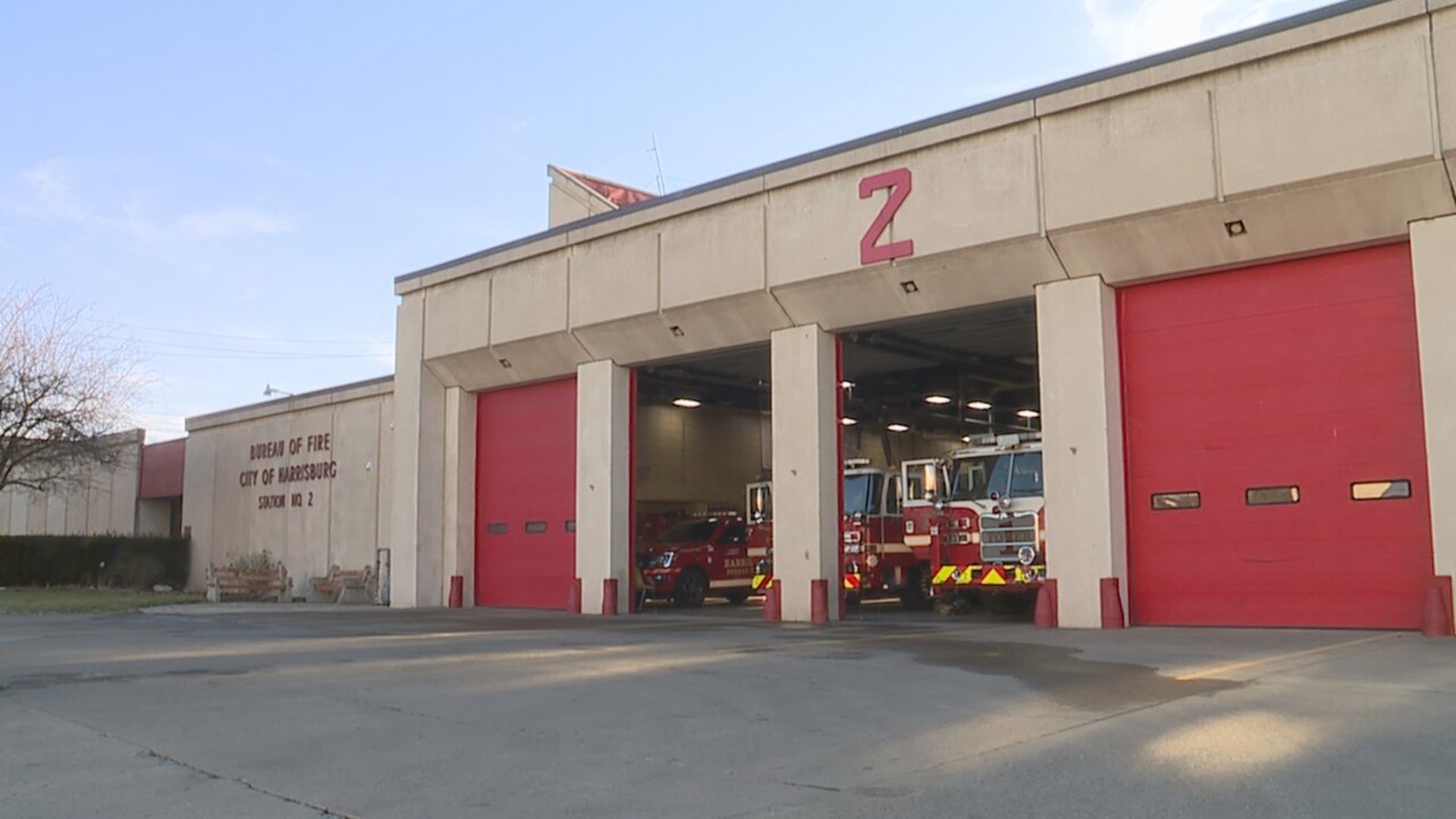 Over the weekend, at least nine bullet holes were found at Harrisburg Fire Station 2.