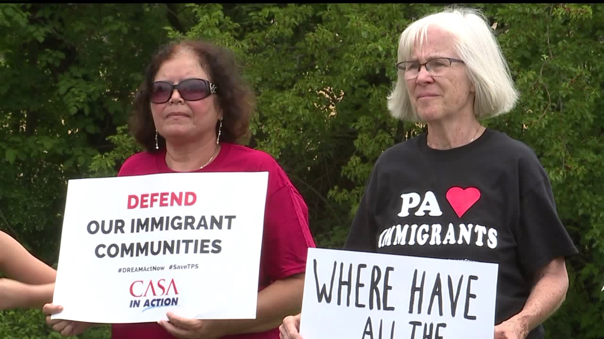 Two York County groups protest immigrant family separation