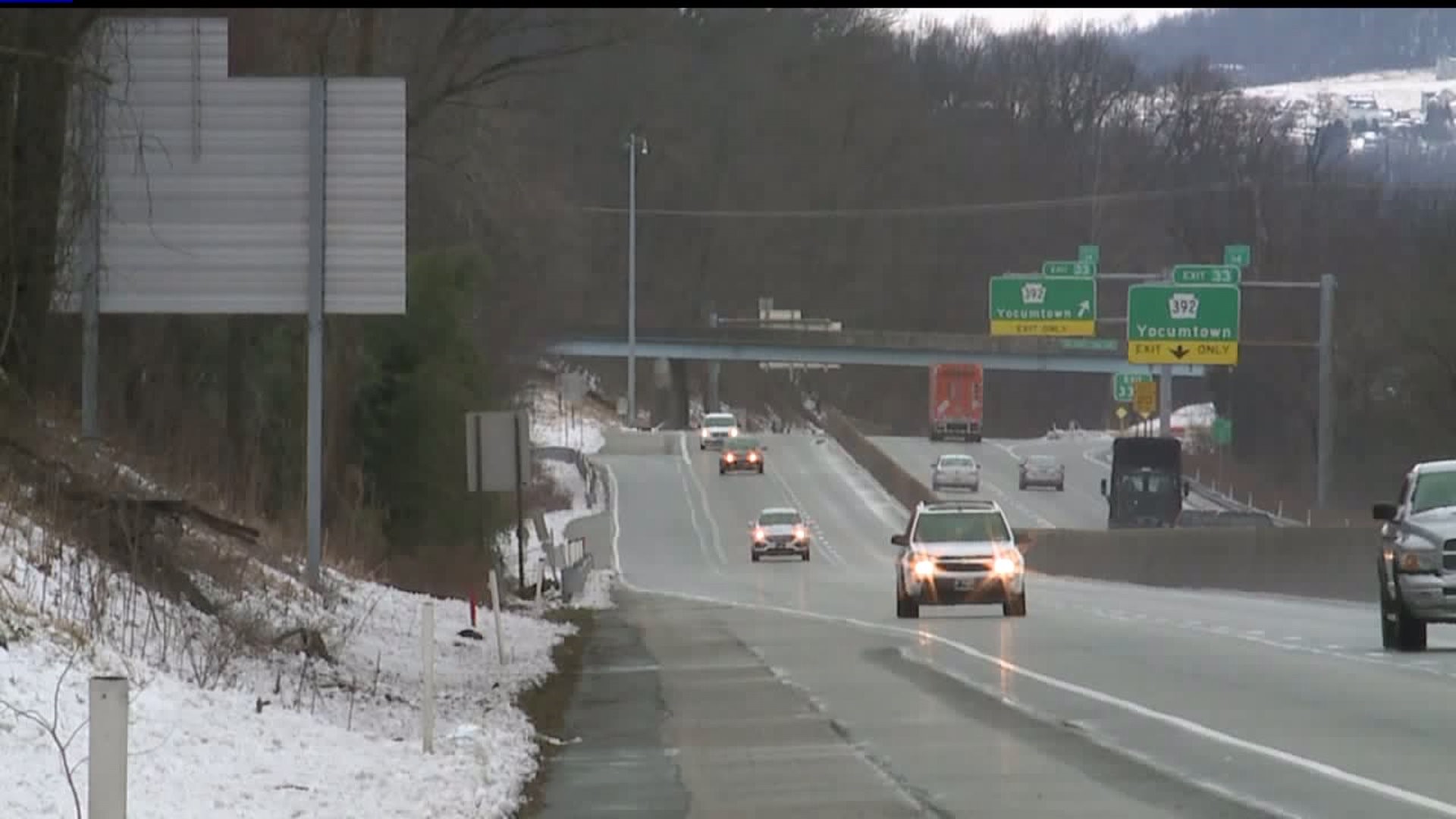 PennDOT continues to treat roads in the area