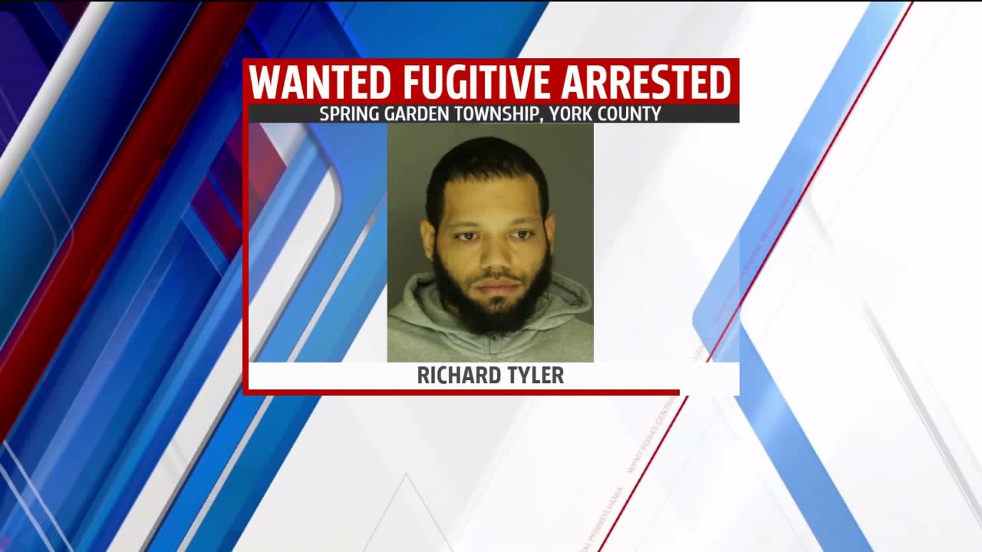 One of PA`s `Most Wanted` fugitives arrested in York County, U.S. Marshals Service says