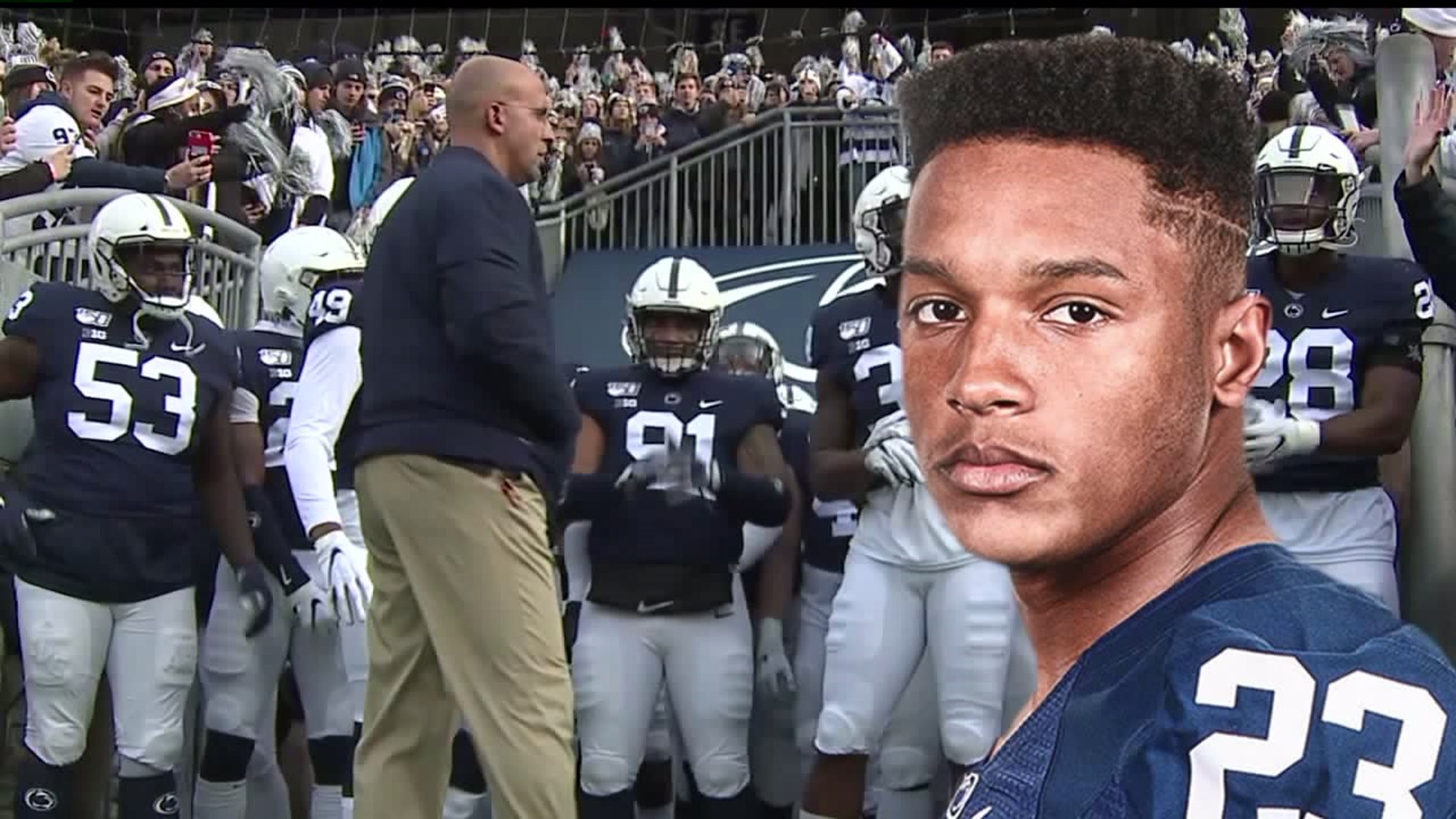 Former Penn State football player files a lawsuit