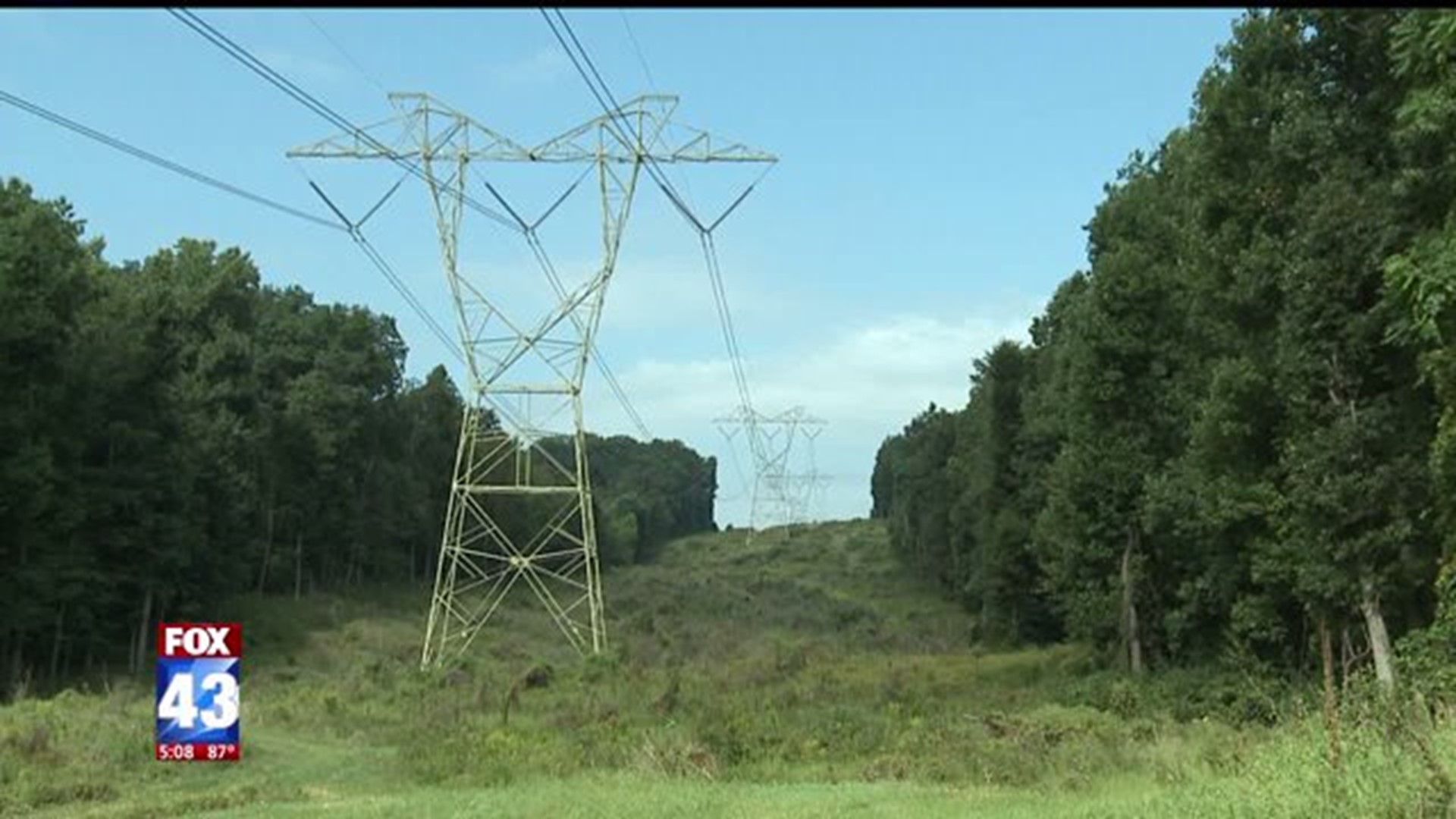 Proposed High Voltage Power Line
