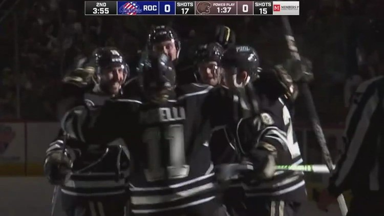 Bears slow down Rochester offense to even Calder Cup Playoff series