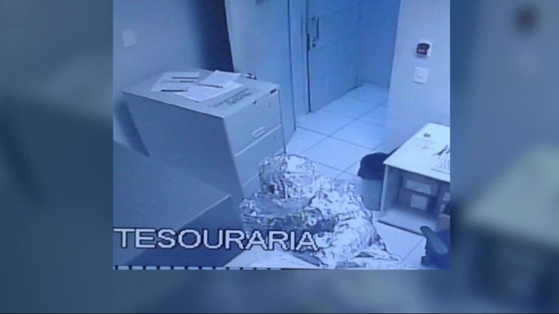 Would-be bandits used tin foil outfits in Brazil bank robbery attempt ...
