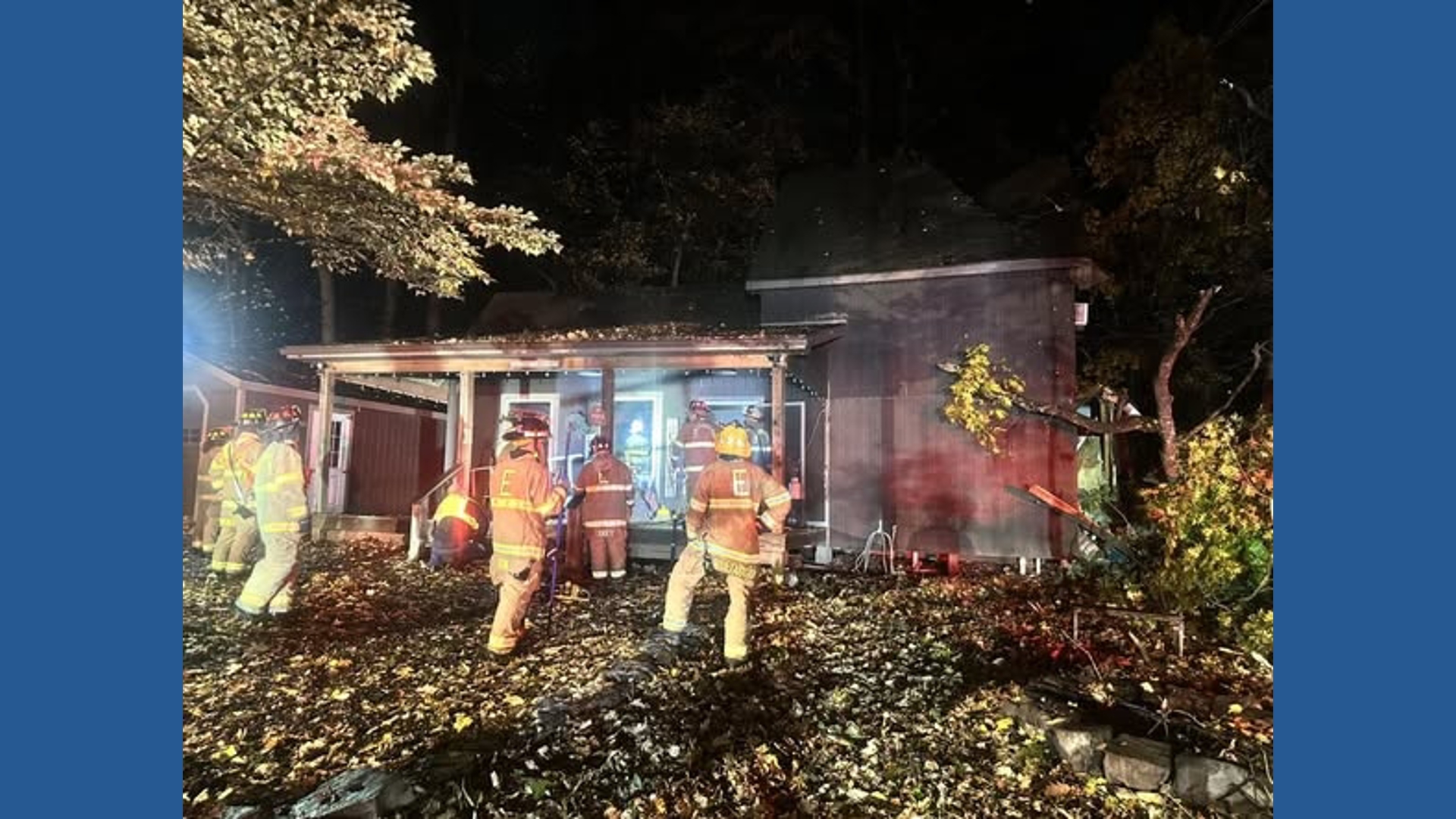 Crews rescue trapped person after tree fell on house in Dauphin County ...