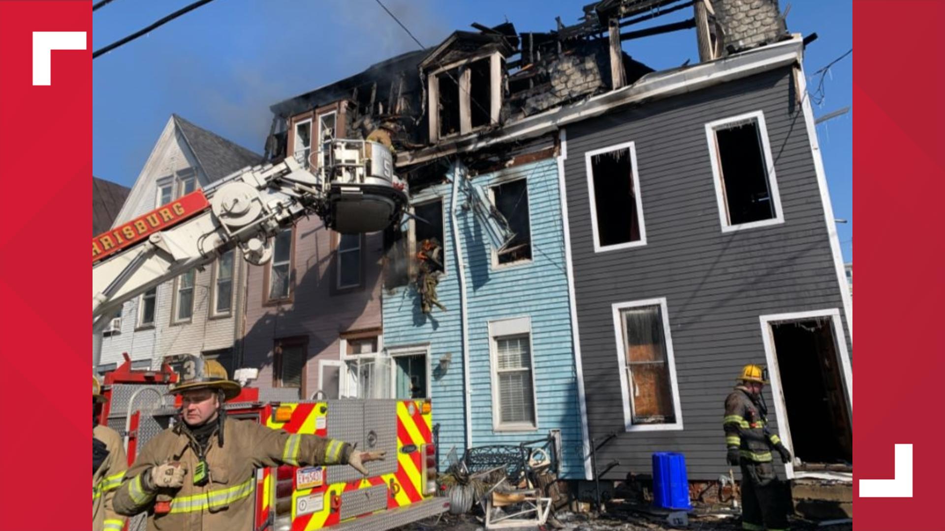 Two-alarm fire reported in Harrisburg | fox43.com