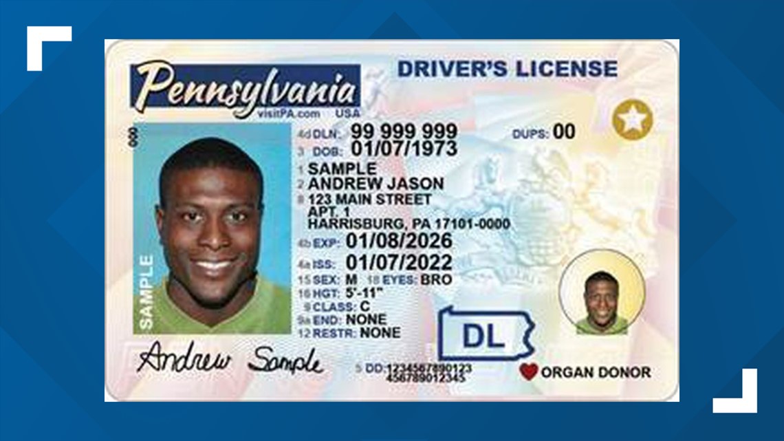 PennDOT announces new updates to drivers license, ID design