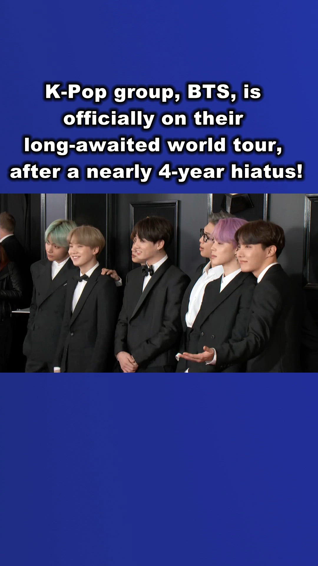 K-Pop group, BTS, kicks off their 