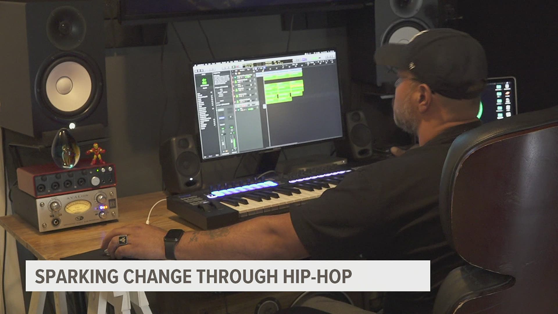 TJ Griffin and Jose Rios created "Creative Hope Studios." The initiative brings the creativity and influence of hip-hop to reach the hearts and minds of adolescents