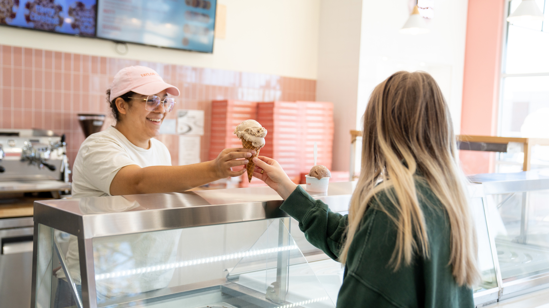 Taylor Chip, known for its large, gooey cookies, just opened a creamery and cookie shop in York.