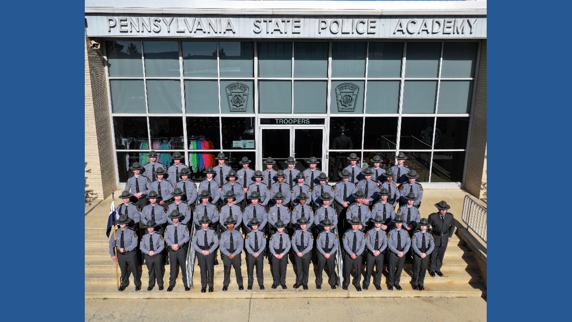 Pennsylvania State Police welcome 49 new troopers