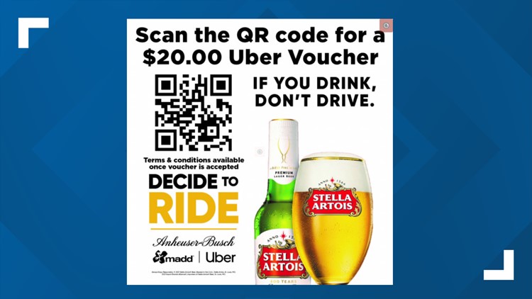 Free $20 Uber gift voucher presented for Fourth of July Weekend
