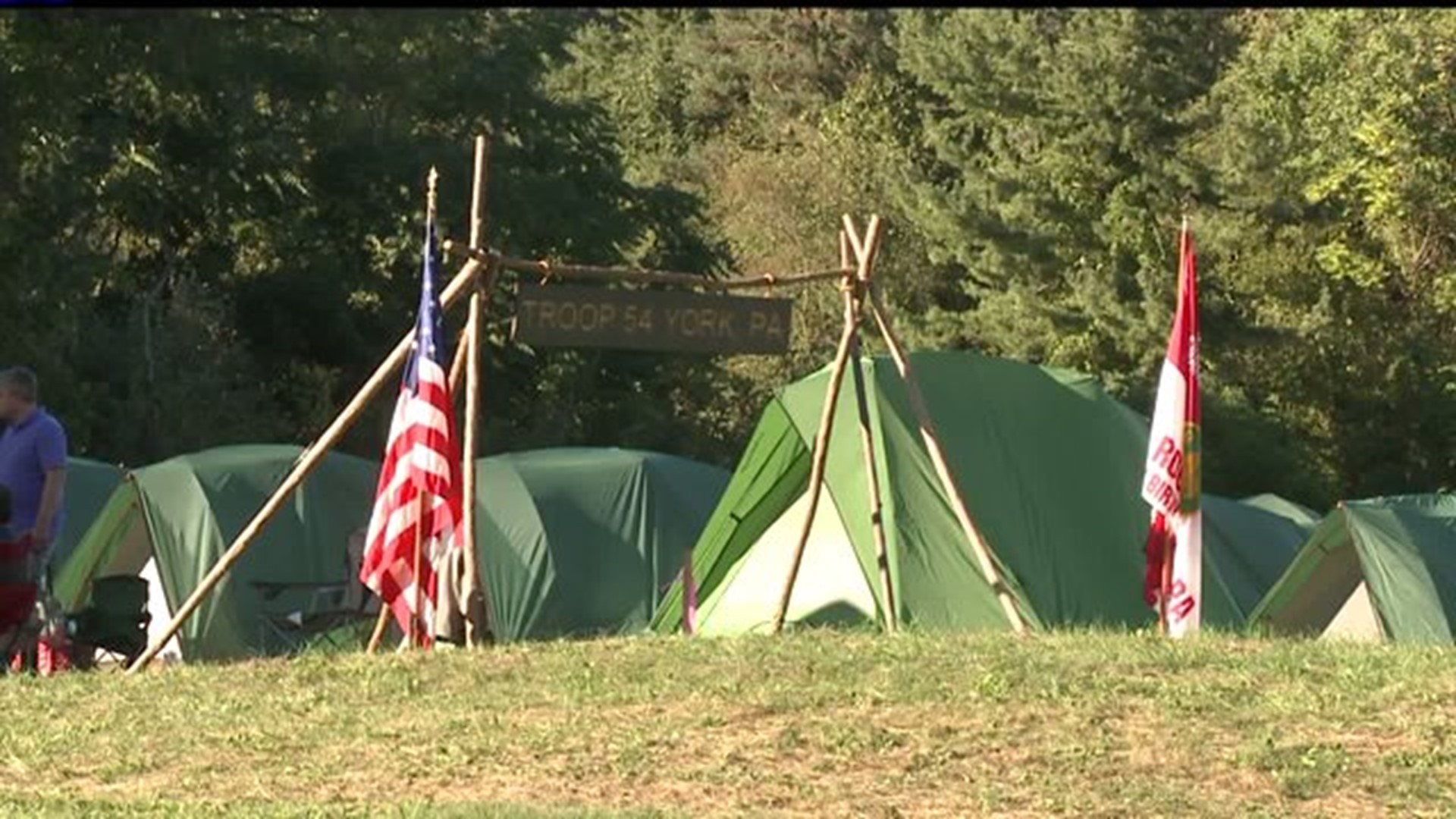 Boy Scouts learn lessons during camping weekend in York County