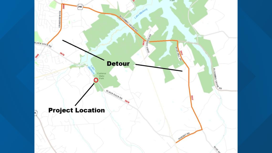 Bridge replacement set for Black Rock Road in York County | fox43.com