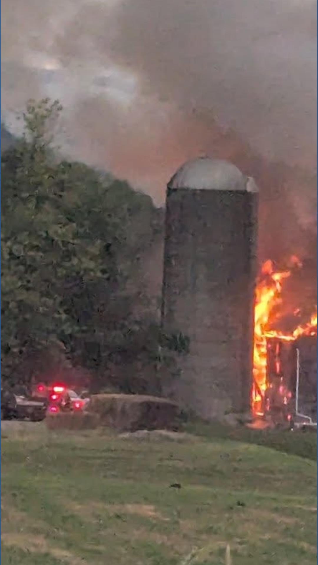 Crews respond to fire at York County barn | fox43.com