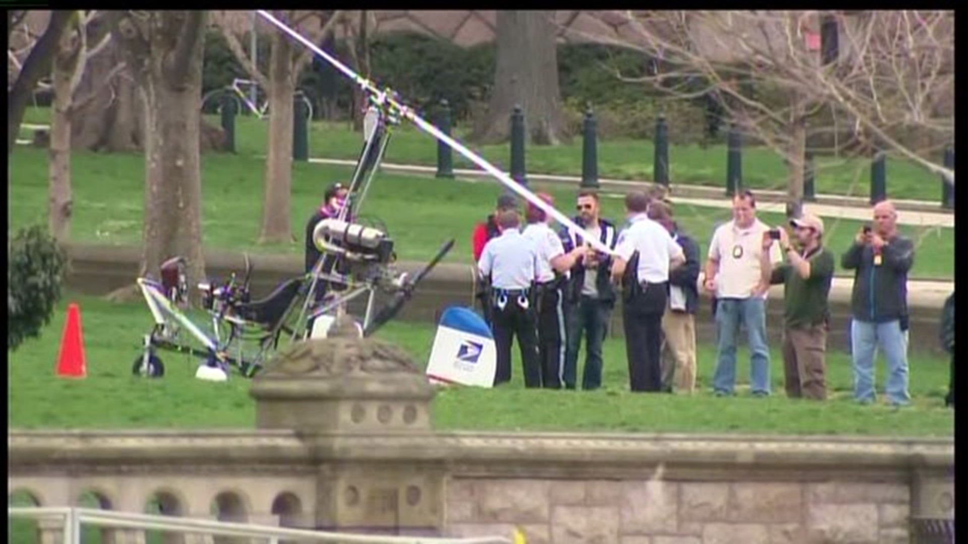 Extended Coverage of Gyrocopter Crash at US Capitol