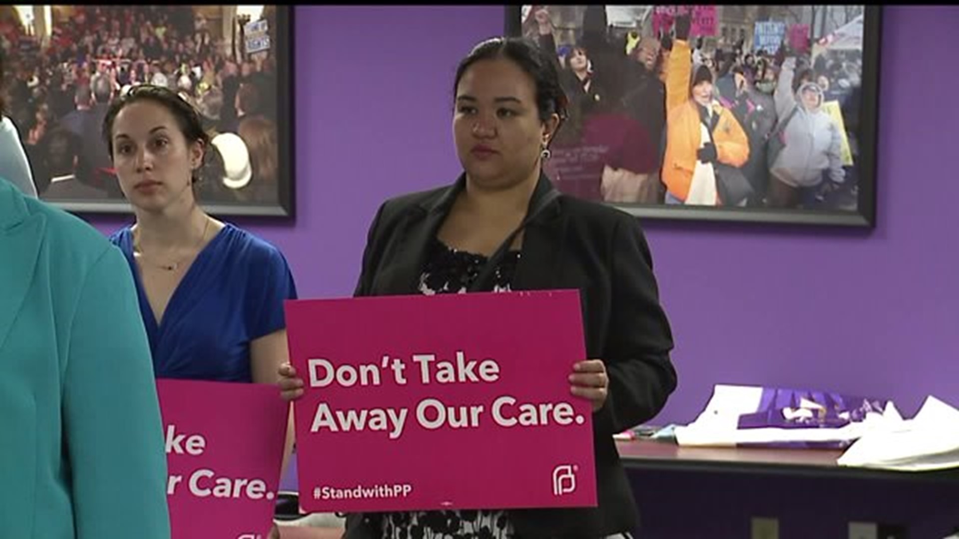 Pro-choice advocates speak out against GOP presidential candidates