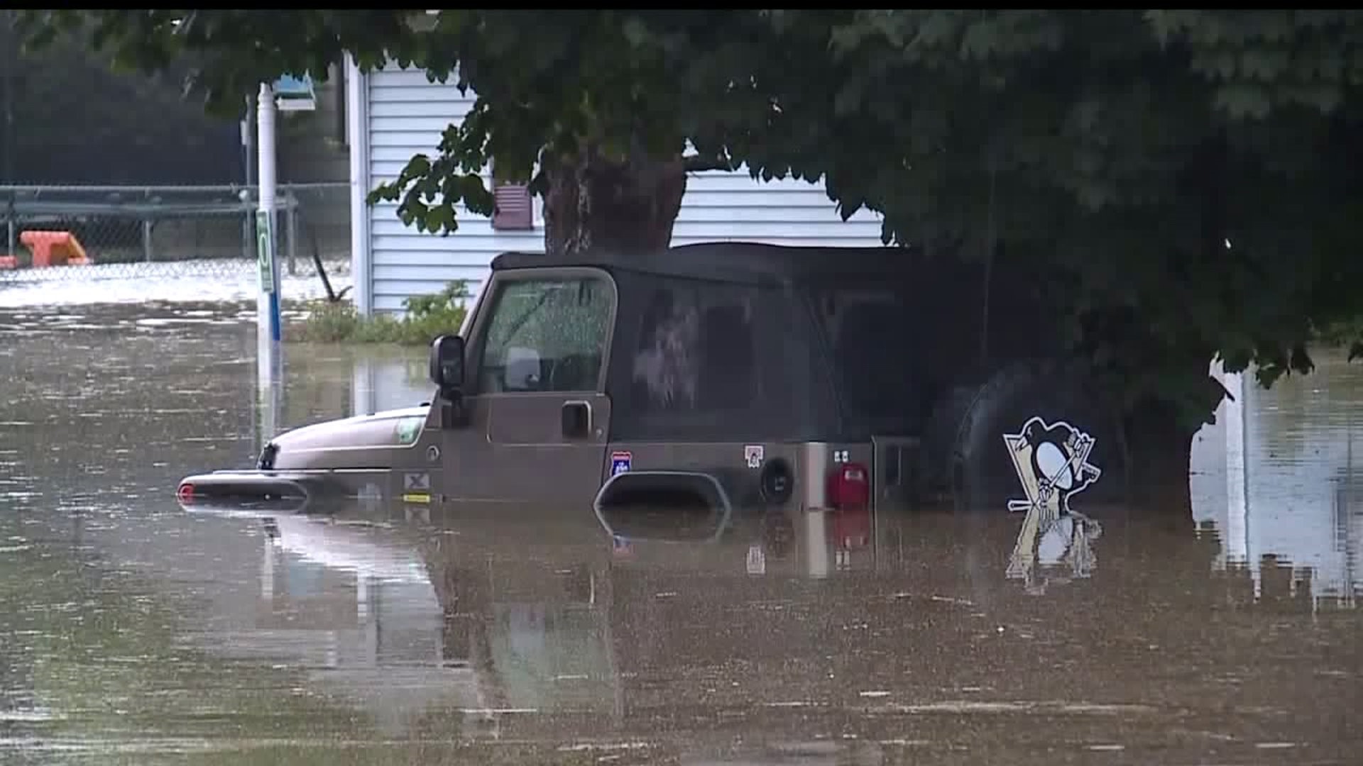 Water rescue for residents in Dauphin County