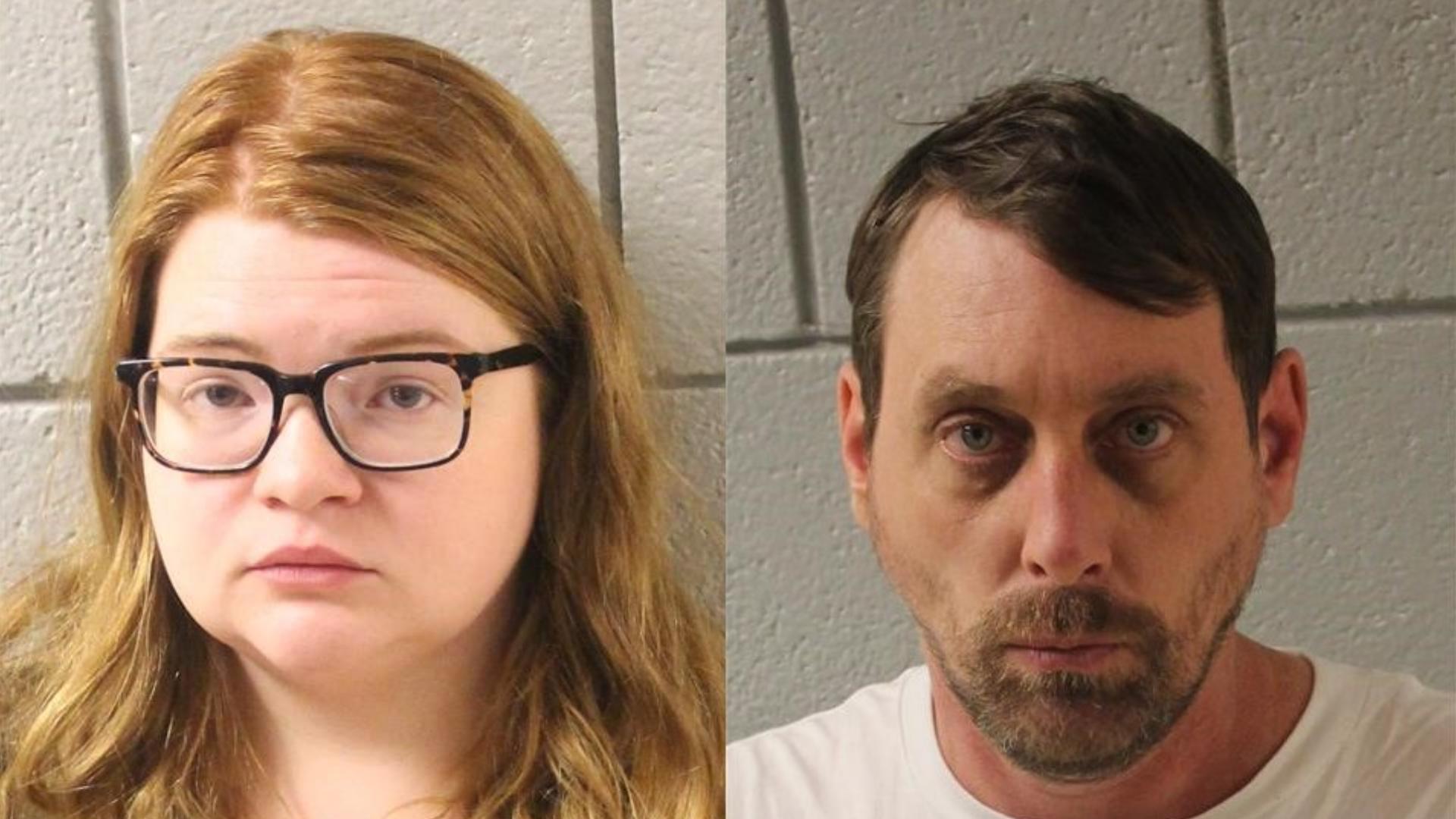 Jamie Souders, 42, and Morgan Rothenhoefer, 24, are charged with 18 felony counts after an investigation by State Police.