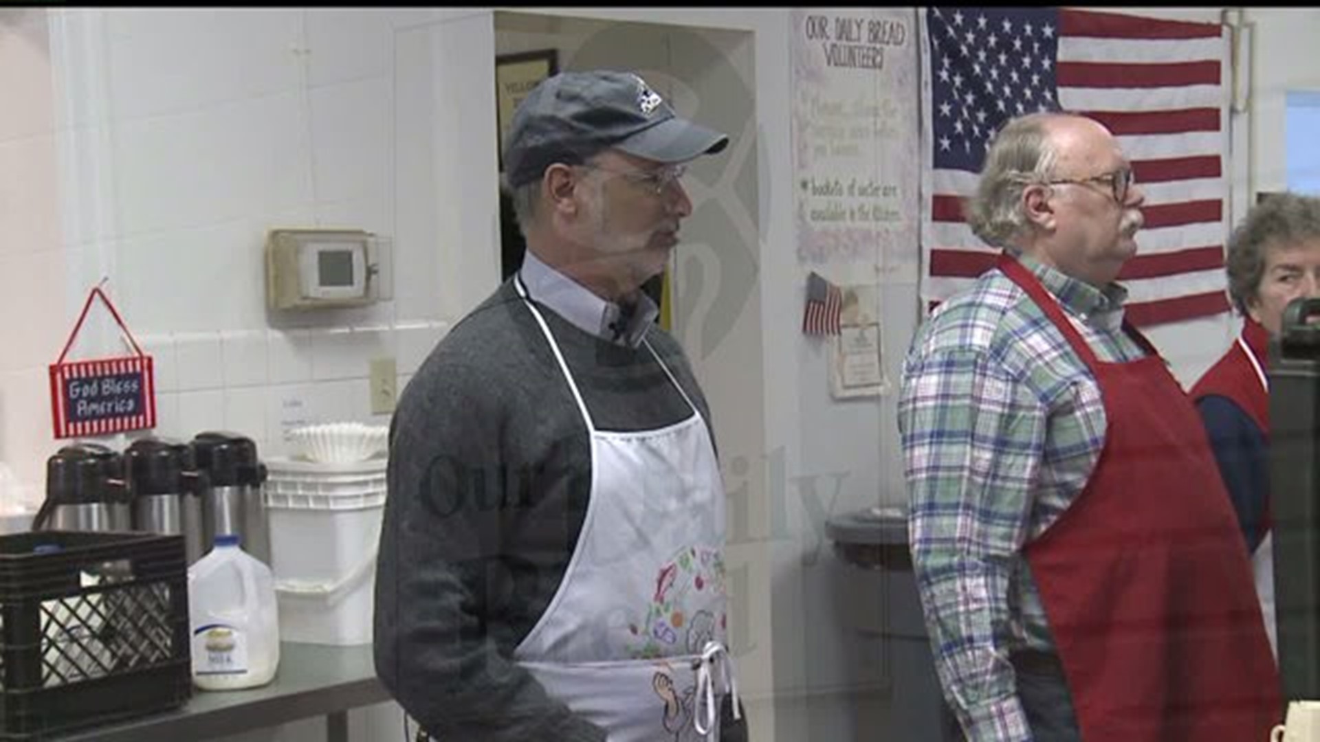 Governor-Elect Tom Wolf volunteers at York soup kitchen