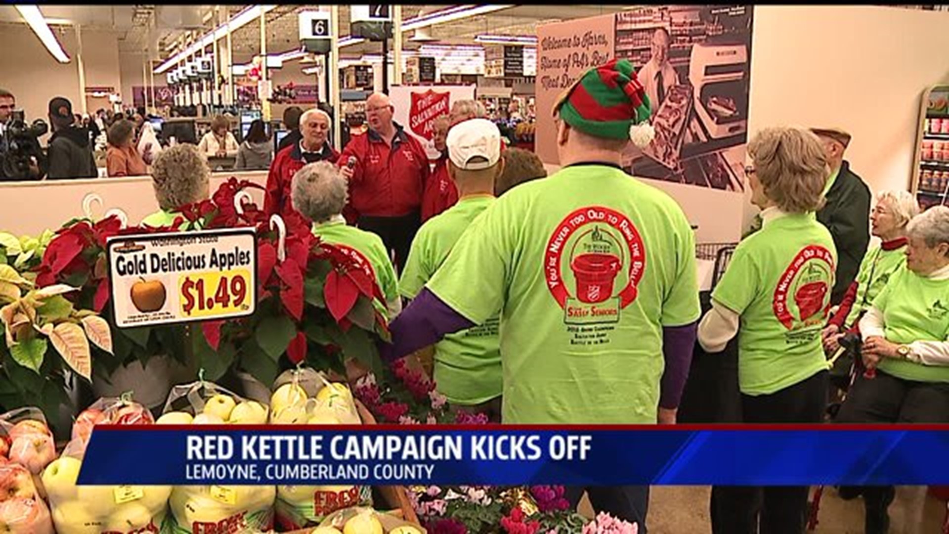 Salvation Army Red Kettle Campaign Kicks Off
