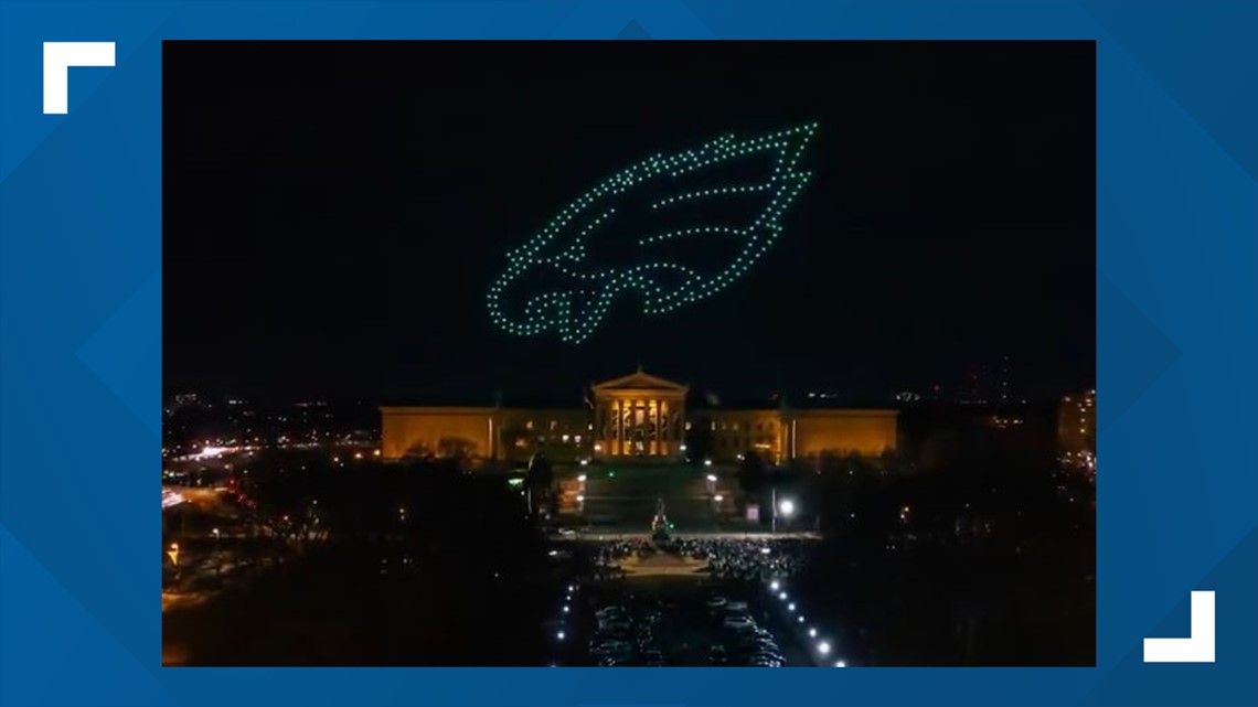 Verge Aero produces Philly light show