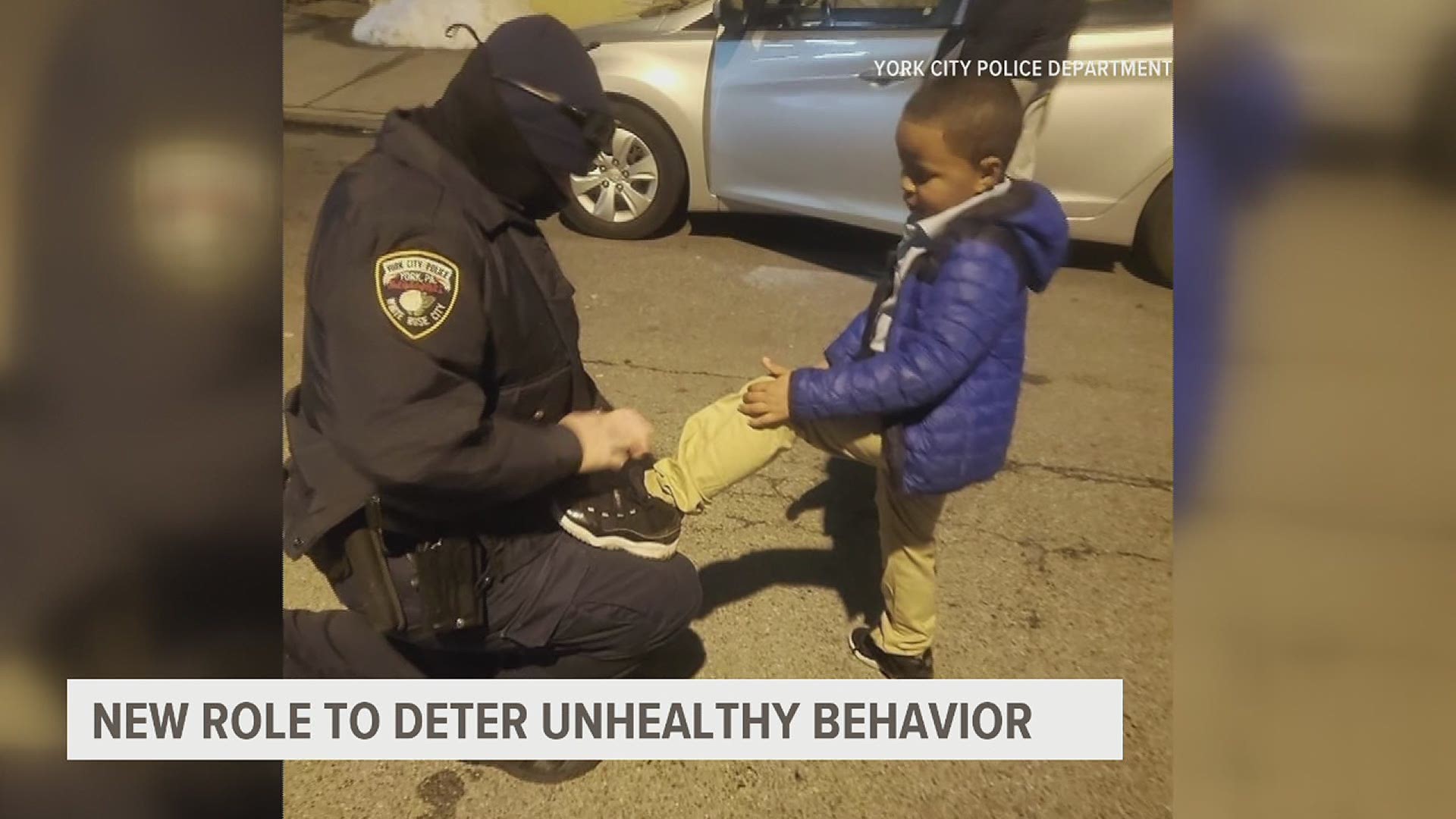 Officer Joseph Palmer has stepped into the role of "Juvenile Engagement Officer," to encourage children to pursue encourage children to pursue healthy endeavors