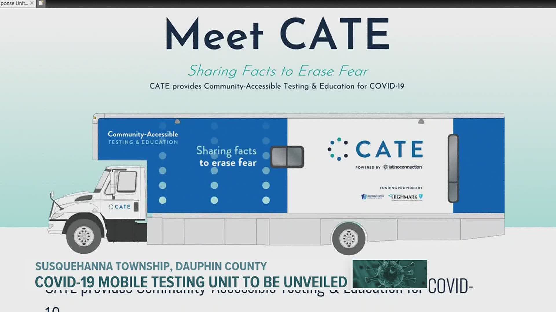 Pennsylvania officials are unveiling a new and easily accessible way to get tested for COVID-19 in the commonwealth.