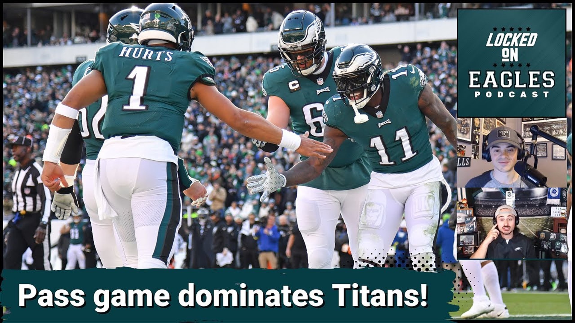 A.J. Brown dominated his former team as the Philadelphia Eagles blowout the Tennessee Titans 35-10! Are the Eagles the most balanced offense in football?