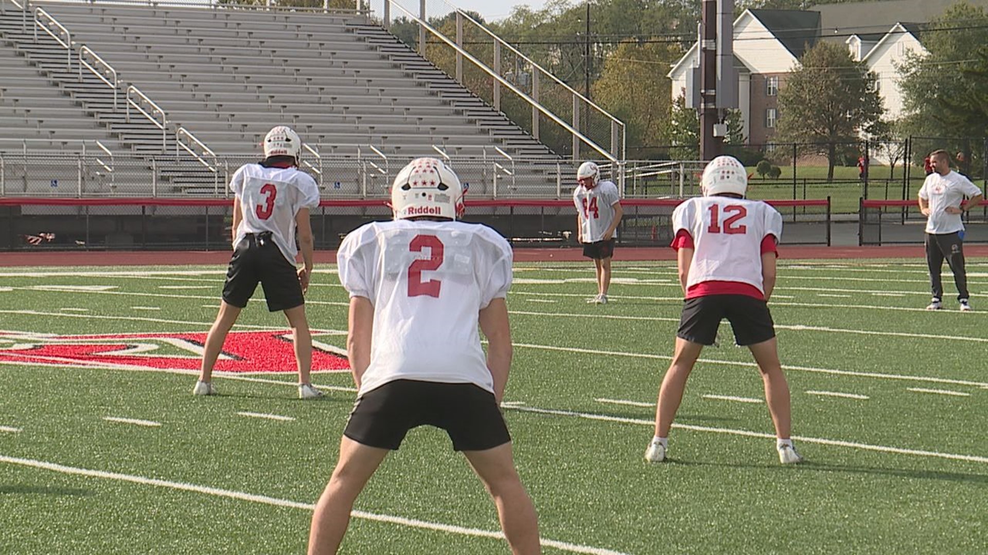 Caiden and Brody Pines are playing their first and only season of varsity football together and making the most of it.