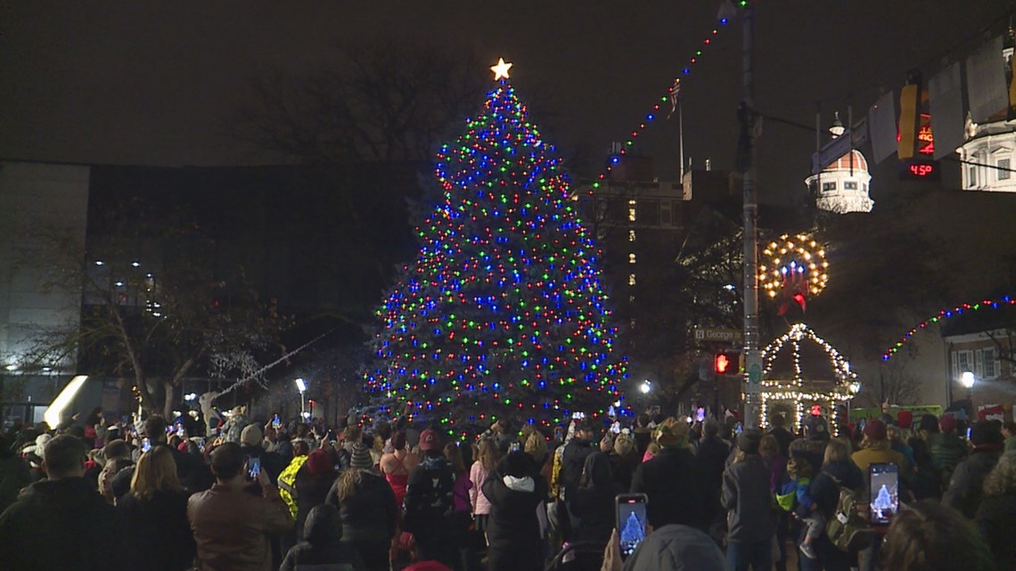 Light Up York sparks holiday spirit in downtown area