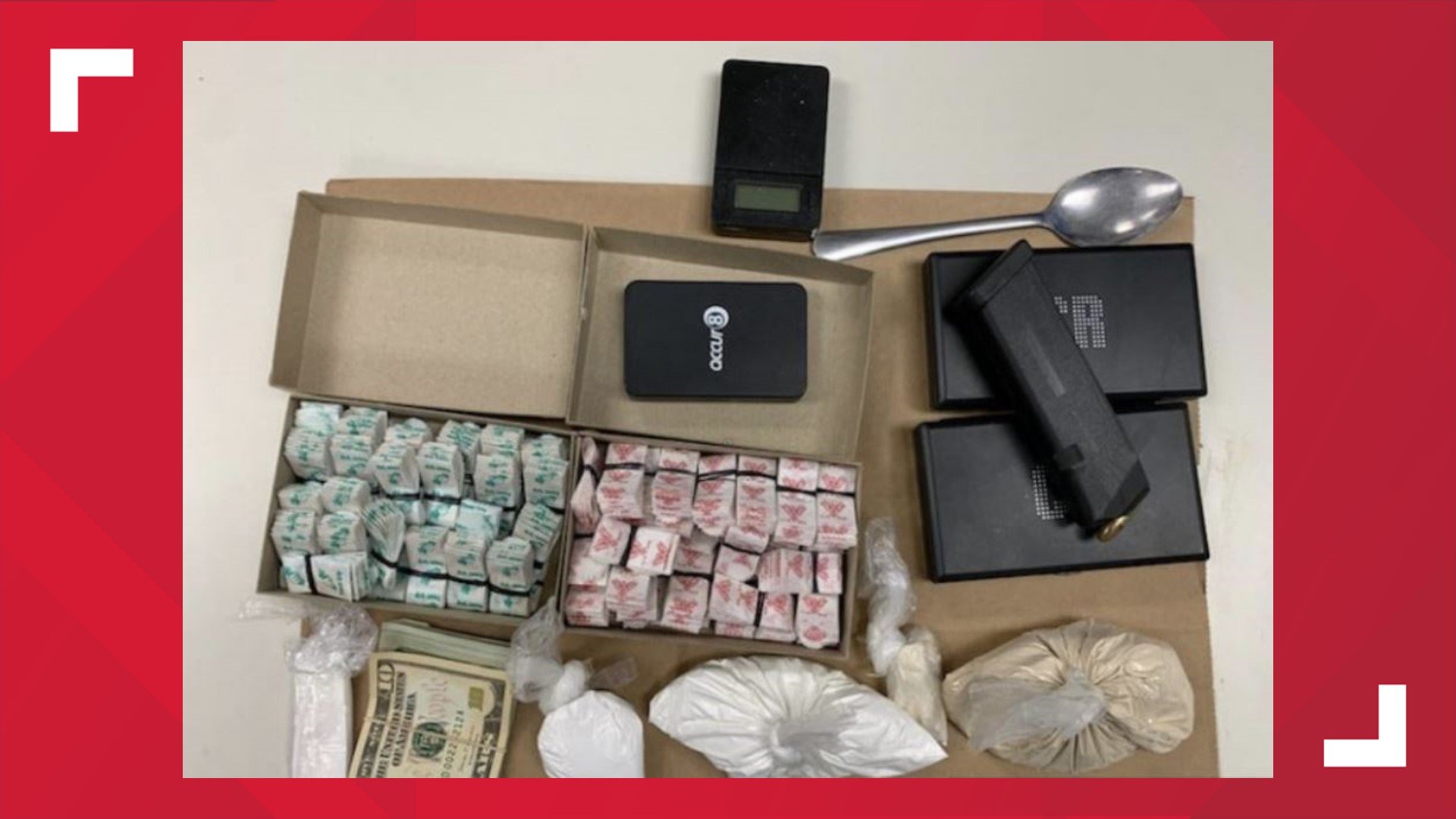 Police recover drugs, cash, and a handgun during raid of York home ...