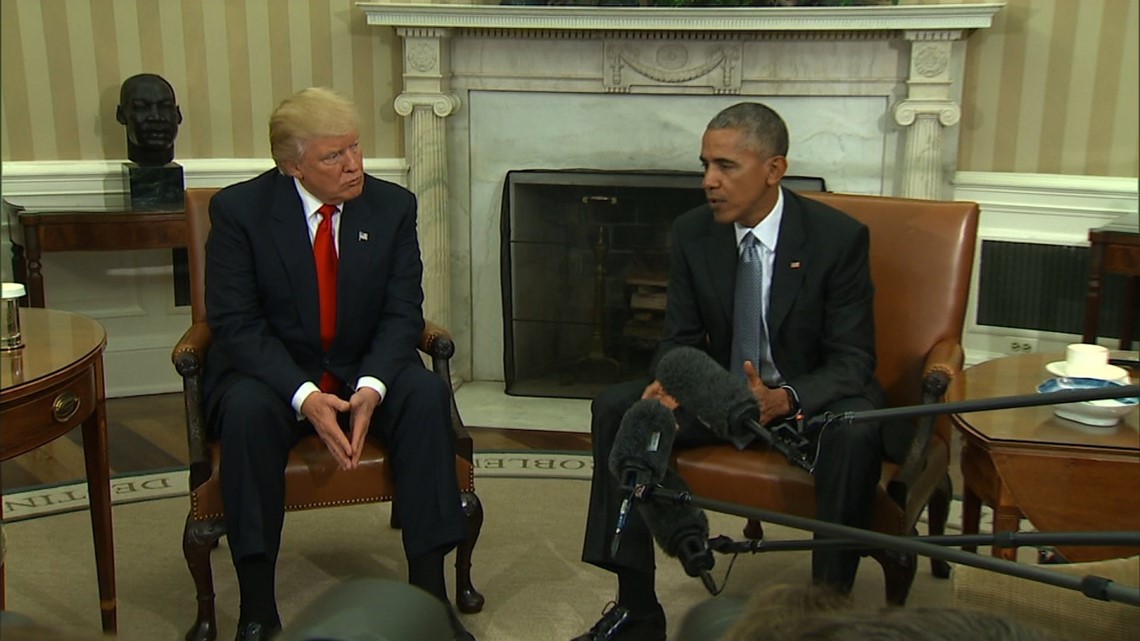 Presidents Donald Trump and Barack Obama tied as most admired man of ...