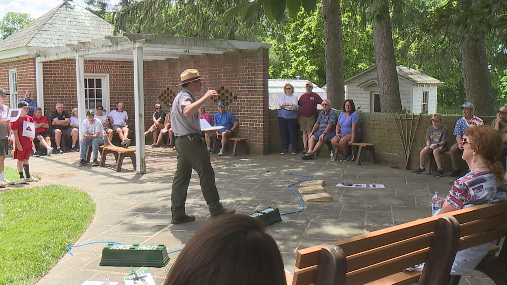 The National Park Service is holding programs throughout the week to commemorate the soldiers who fought in Normandy.